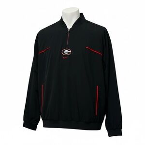 Nike Georgia Bulldogs 1/4 Zip Pullover SZ L